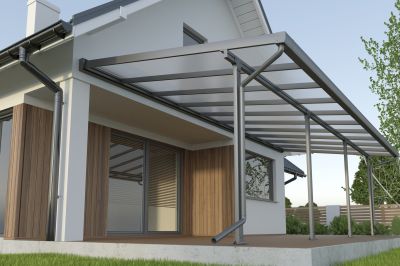 Metal Awning Installation in Sonoma County, CA