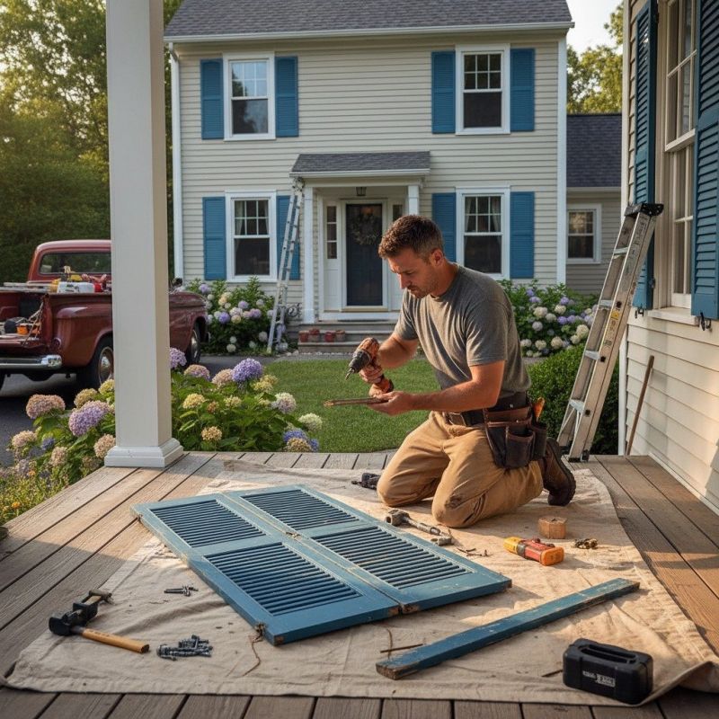Shutter Handle Repair in Denver County, CO