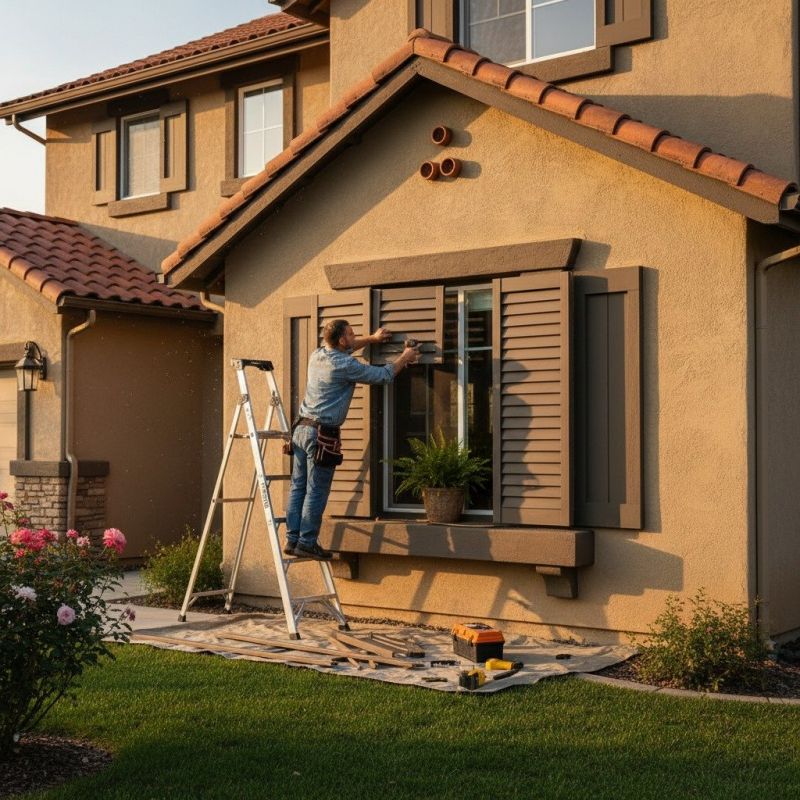 Shutter Reattachment in Kansas City, KS