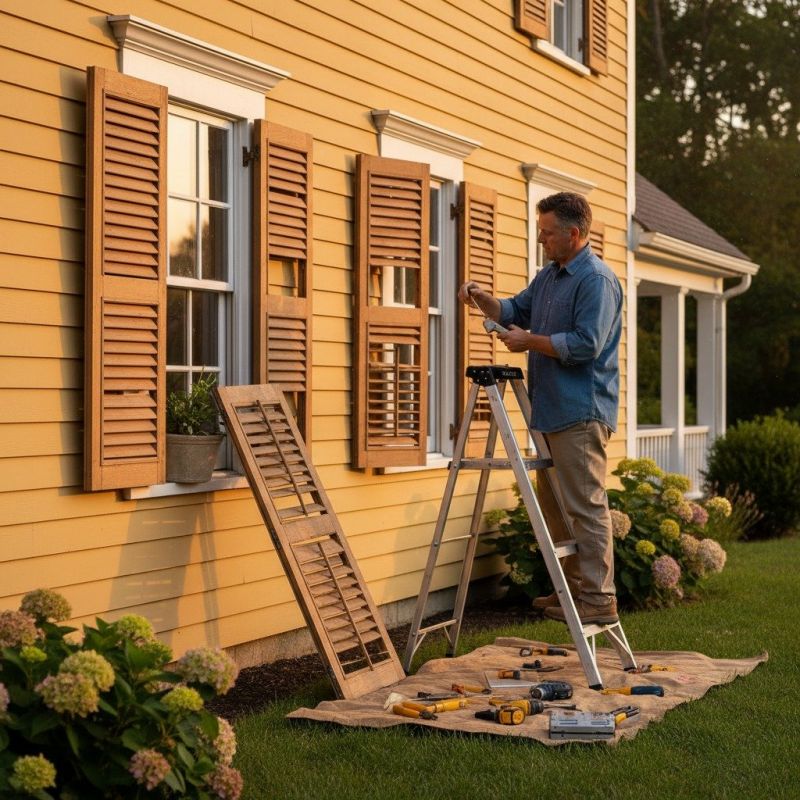 Exterior Shutters Repair in Arvada, CO